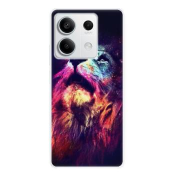 Odolné silikonové pouzdro iSaprio - Lion in Colors - Xiaomi Redmi Note 13 5G