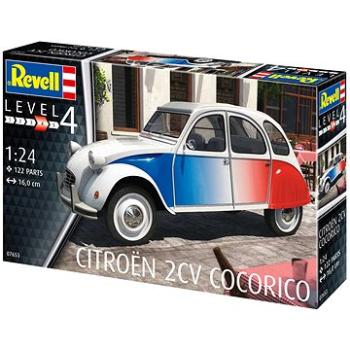 Plastic ModelKit auto 07653 - Citroen 2 CV "Cocorico"  (4009803076539)