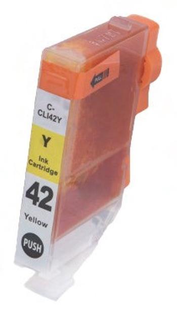 CANON CLI-42 Y - kompatibilní cartridge, žlutá, 14ml