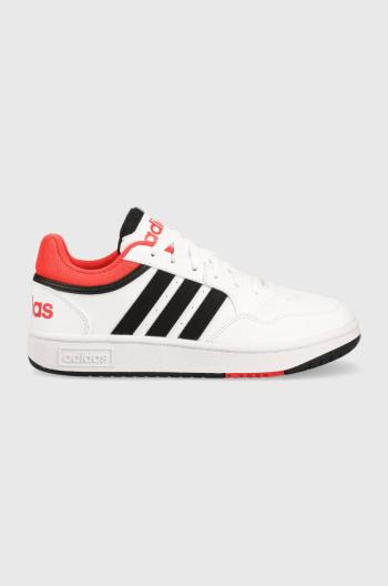 Dětské sneakers boty adidas Originals HOOPS 3. K bílá barva