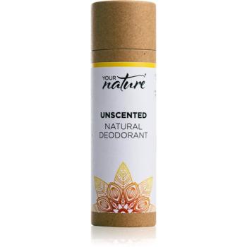 Your Nature Natural Deodorant tuhý deodorant Unscented 70 g