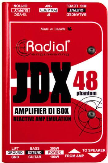 Radial JDX 48 Reactor DI box