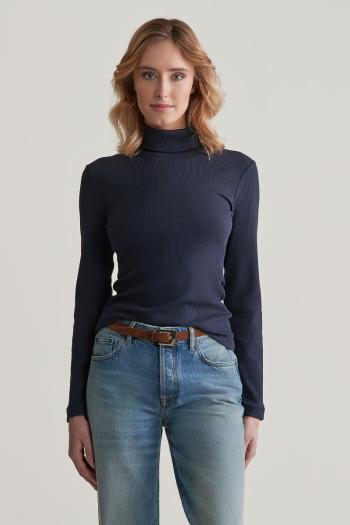 ROLÁK GANT SLIM RIB TURTLENECK EVENING BLUE