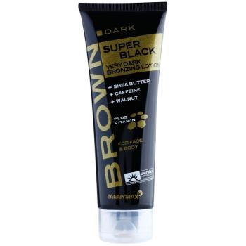 Tannymaxx Brown Super Black Dark opalovací krém s bronzerem 125 ml