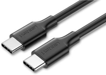 Adatkábel Ugreen USB-C 2.0 (M) to USB-C (M) 60W / 3A Data Cable Black 0.5m