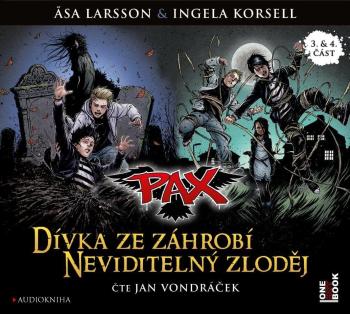 PAX 3/4: Dívka ze záhrobí a Neviditelný zloděj (MP3-CD) - audiokniha