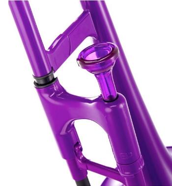 pBone Plastic Trombone Purple