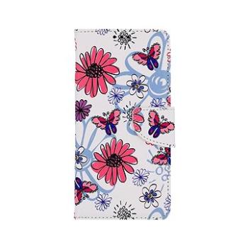 TopQ Pouzdro Xiaomi Redmi A1 knížkové Flowers 86038 (86038)