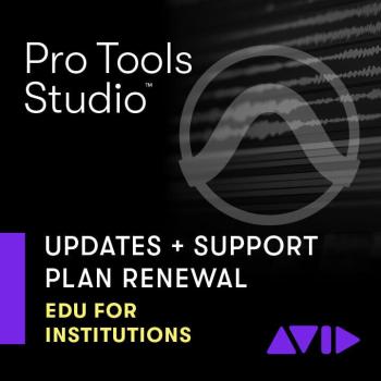 AVID Pro Tools Studio Perpetual Annual Updates+Support - EDU Institution (Renewal) (Digitální produkt)