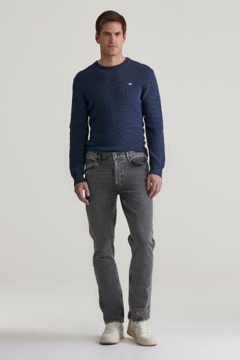 DŽÍNY GANT REGULAR GANT BLACK WASH JEANS BLACK