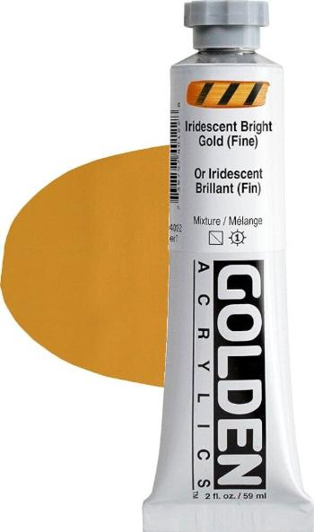 Golden Artist Colors Heavy Body Akrylová barva Iridescent Bright Gold (Fin) 59 ml 1 ks