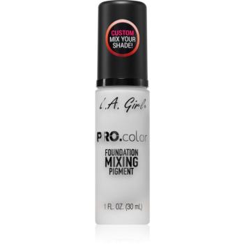 L.A. Girl Cosmetics PRO. Color podkladová báze pod make-up pro sjednocení barevného tónu pleti odstín White 30 ml