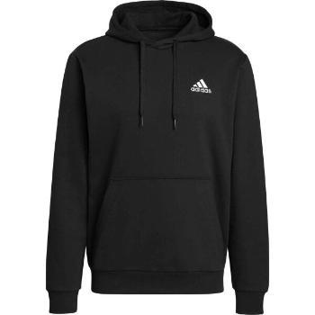 adidas ESSENTIALS FLEECE Pánská mikina, černá, velikost