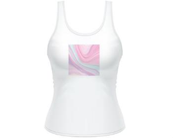 Dámské tílko Tank Top Růžový abstraktní vzor