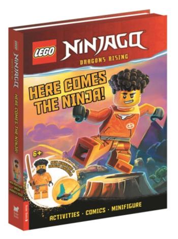 LEGO® NINJAGO®: Here Comes the Ninja! (with Arin minifigure and dragon mini-build) - Buster Books, LEGO®