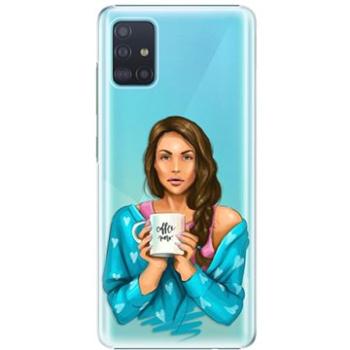 iSaprio Coffe Now - Brunette pro Samsung Galaxy A51 (cofnobru-TPU3_A51)