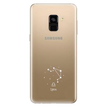 Odolné silikonové pouzdro iSaprio - čiré - Váhy - Samsung Galaxy A8 2018