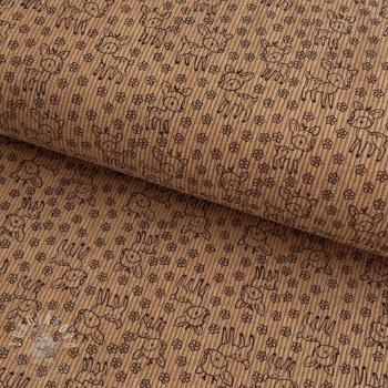 Kordbársony STRETCH Little deer sand