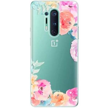 iSaprio Flower Brush pro OnePlus 8 Pro (flobru-TPU3-OnePlus8p)