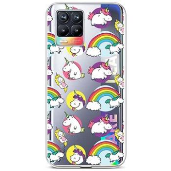 TopQ Realme 8 silikon Chunky Unicorns 61487 (Sun-61487)