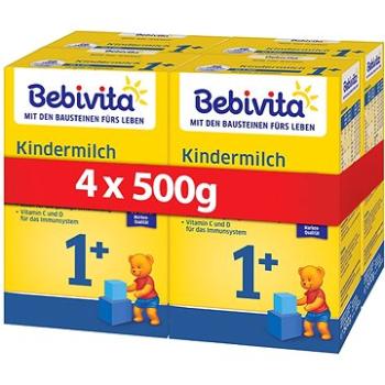 BEBIVITA JUNIOR 1+ Instantní pokračovací kojenecká výživa 4× 500 g (4018852028727)