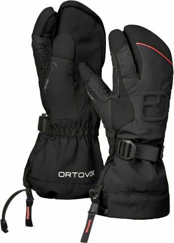 Ortovox Merino Freeride 3 W Black Raven L Lyžařské rukavice