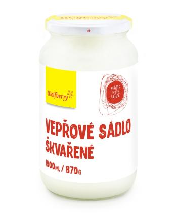 Wolfberry Vepřové sádlo škvařené 1000 ml 870 G