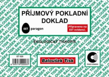 Příjmový pokladní doklad A6