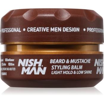 Nish Man Beard & Mustache vosk na vousy 100 ml