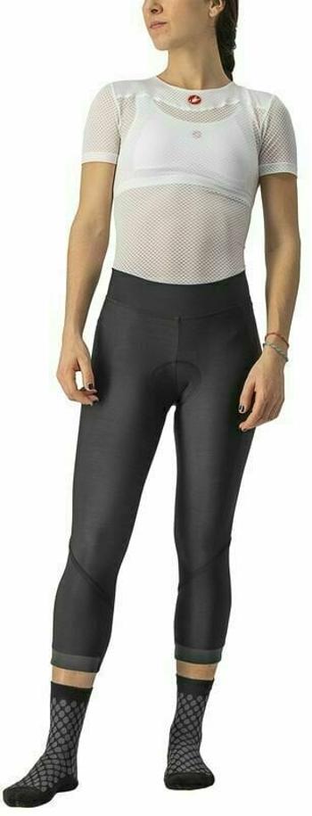 Castelli Velocissima Thermal Knicker Black/Black Reflex XL Nadrág kerékpározáshoz