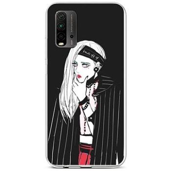 TopQ Xiaomi Redmi 9T silikon Dark Girl 65109 (Sun-65109)