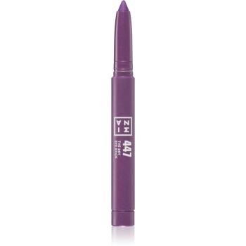 3INA The 24H Eye Stick dlouhotrvající oční stíny v tužce odstín 447 - Purple 1,4 g