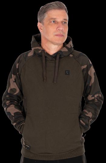 Fox mikina khaki/camo pullover premium 310 hoodie - xxl