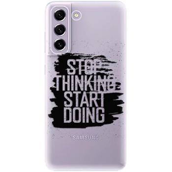 iSaprio Start Doing - black pro Samsung Galaxy S21 FE 5G (stadob-TPU3-S21FE)