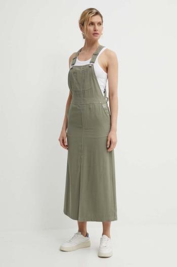 Šaty G-Star Raw zelená barva, maxi, D24620-D522