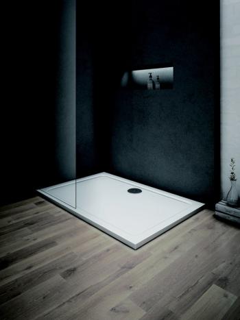 OLSEN SPA - Obdĺžniková mramorová sprchová vanička VENETS - Rozmer A - 90, Rozmer B - 80 VANKOBD8090