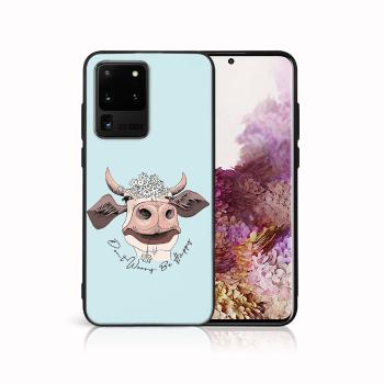 MY ART Ochranný kryt pre Samsung Galaxy S20 Ultra HAPPY COW (181)