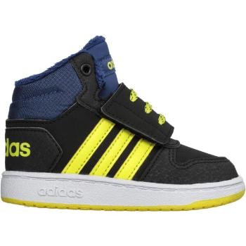 adidas HOOPS MID 2.0 I Dětská zateplená kotníková obuv, černá, velikost