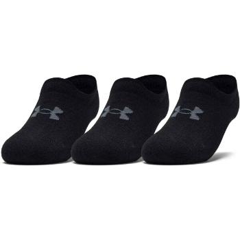 Under Armour ESSENTIAL ULTRALOW TAB 3PK Dámské nízké ponožky, černá, velikost