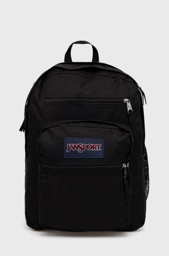 Ruksak Jansport čierna farba, veľký, s nášivkou