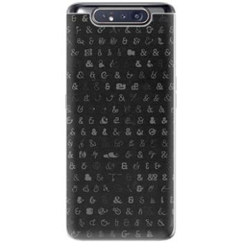 iSaprio Ampersand 01 pro Samsung Galaxy A80 (amp01-TPU2_GalA80)