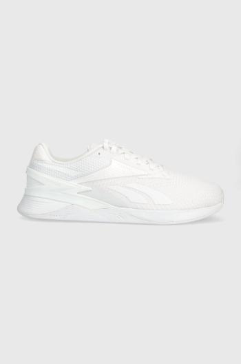 Tréninkové boty Reebok Nano X3 bílá barva