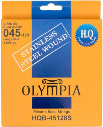 Olympia HQB45128S Struny pro 5-strunnou baskytaru