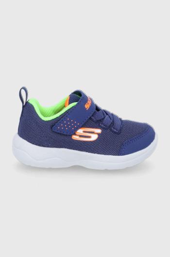 Dětské boty Skechers fialová barva