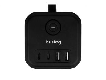 Prodlužovací kabel HUSLOG 15W Black