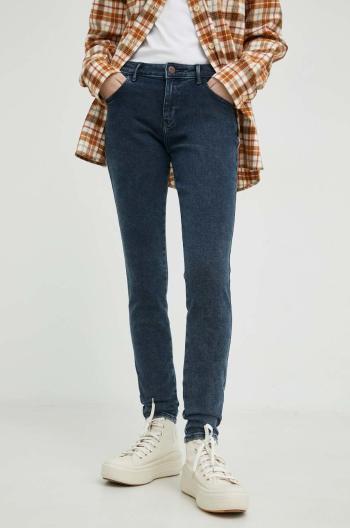 Džíny Wrangler Skinny Milky Way dámské, medium waist