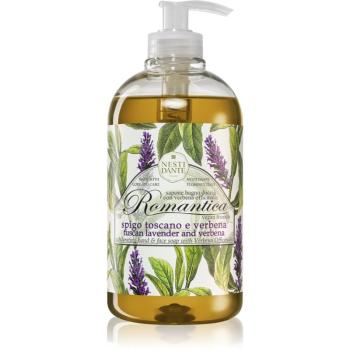 Nesti Dante Romantica Wild Tuscan Lavender and Verbena jemné tekuté mýdlo na ruce 500 ml