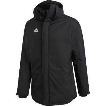 adidas STADIUM PARKA 18 Pánská fotbalová bunda, černá, velikost