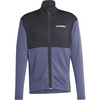 adidas TERREX MULTI LIGHT FLEECE Pánská bunda, tmavě modrá, velikost