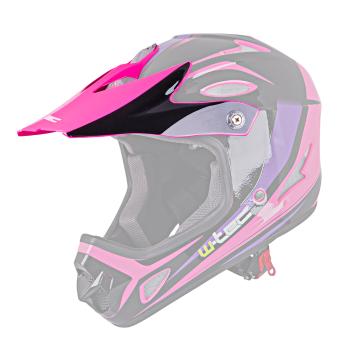 Náhradní kšilt pro přilbu W-TEC FS-605  Extinction Pink